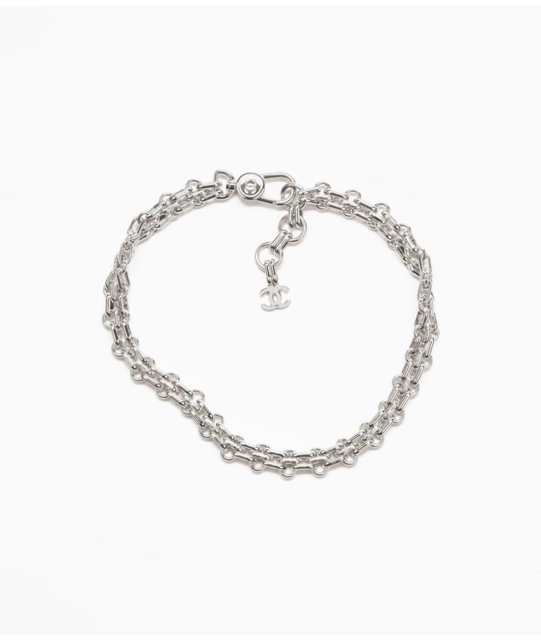 CHANEL Серебряное колье, фото 6