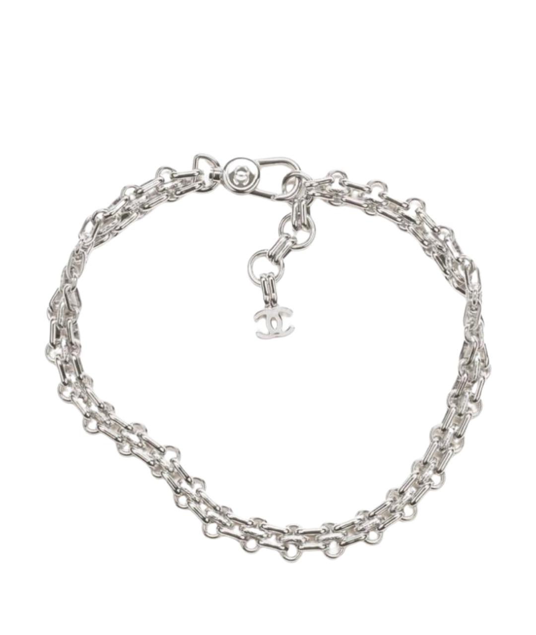 CHANEL Серебряное колье, фото 1