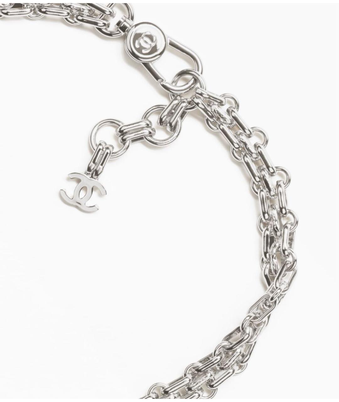 CHANEL Серебряное колье, фото 3