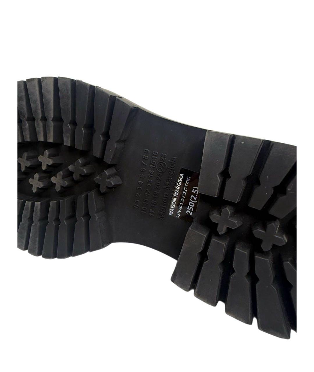 MAISON MARGIELA Зеленые лоферы из лакированной кожи, фото 8