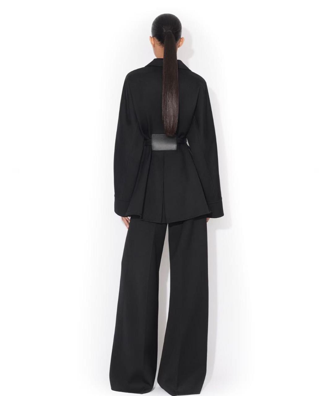 ALAIA Черное шерстяное пальто, фото 7