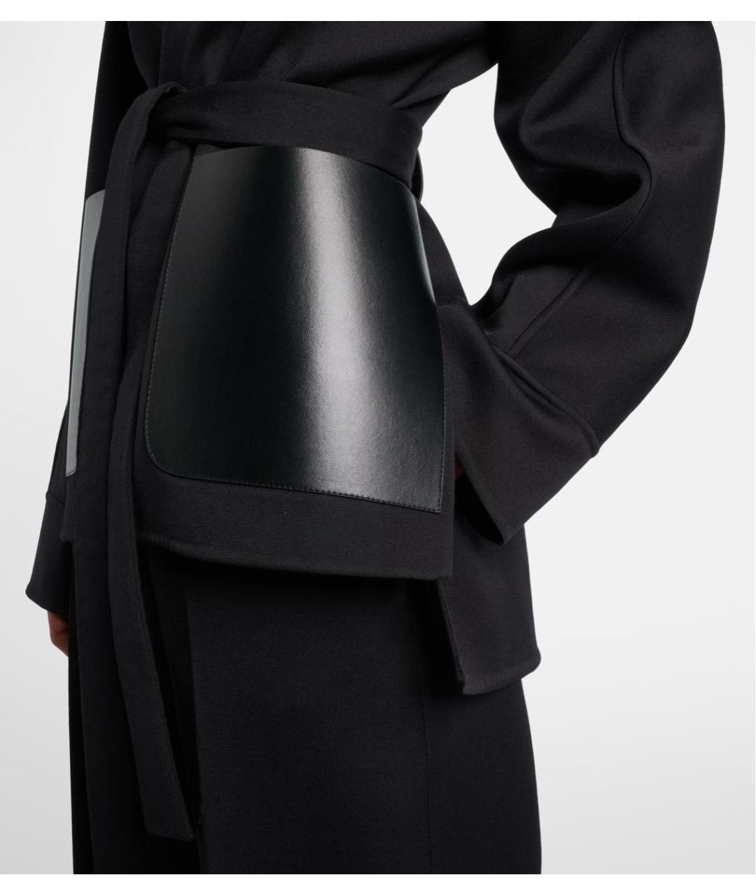 ALAIA Черное шерстяное пальто, фото 5