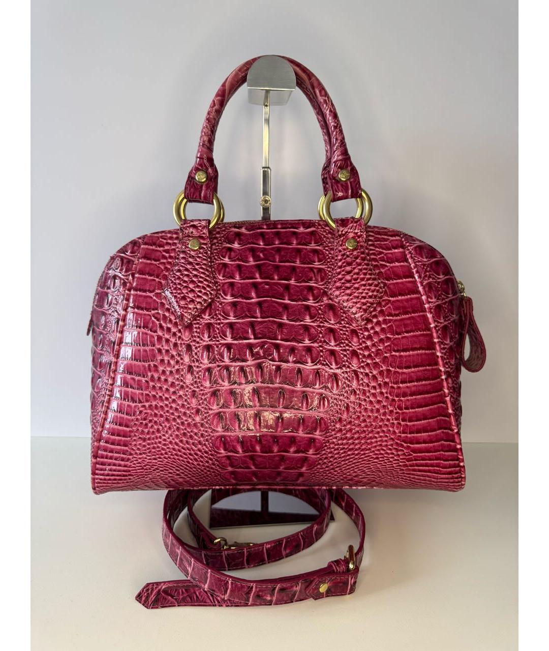 VIVIENNE WESTWOOD Розовая кожаная сумка с короткими ручками, фото 2