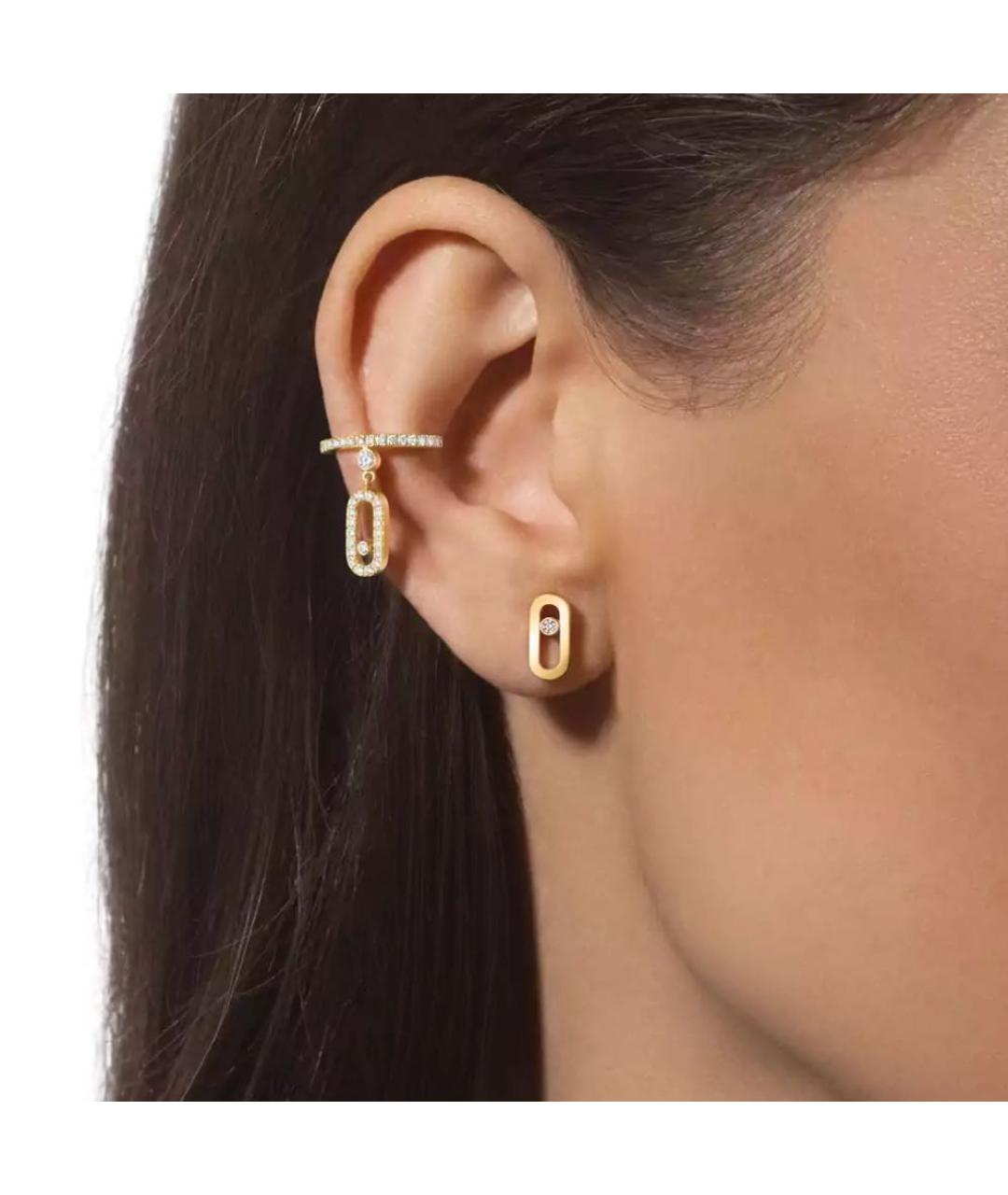 MESSIKA Золотые серьги из желтого золота, фото 3