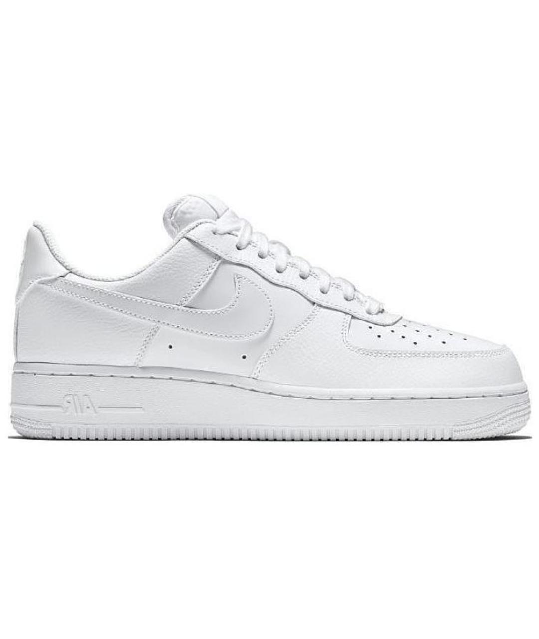 NIKE Белые кожаные кроссовки, фото 1