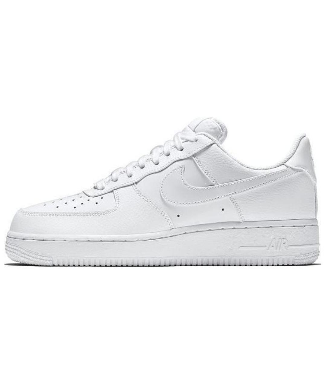 NIKE Белые кожаные кроссовки, фото 2