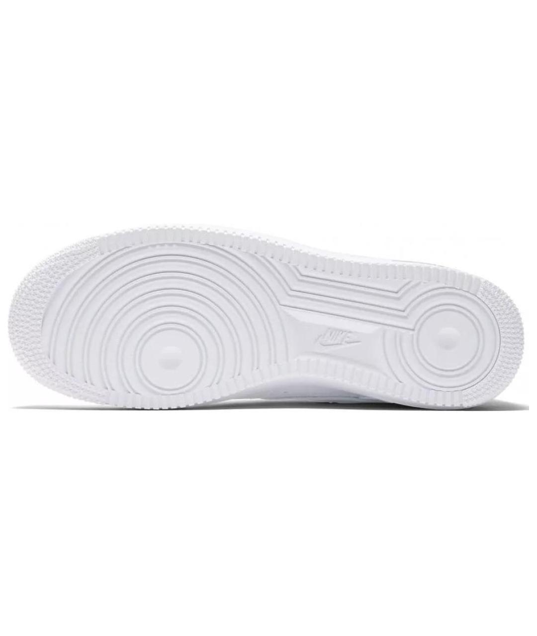 NIKE Белые кожаные кроссовки, фото 6