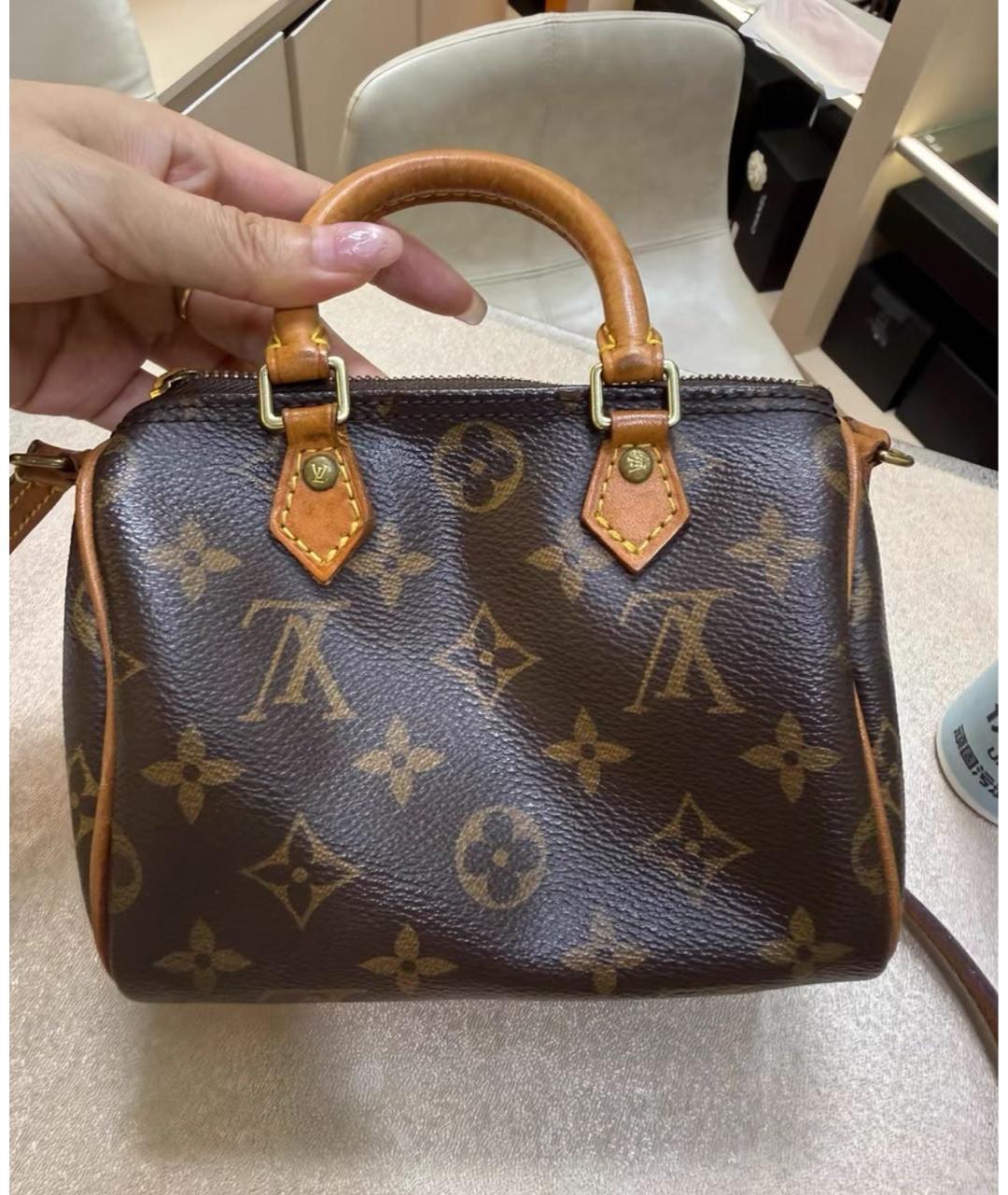 LOUIS VUITTON Коричневая сумка через плечо, фото 2