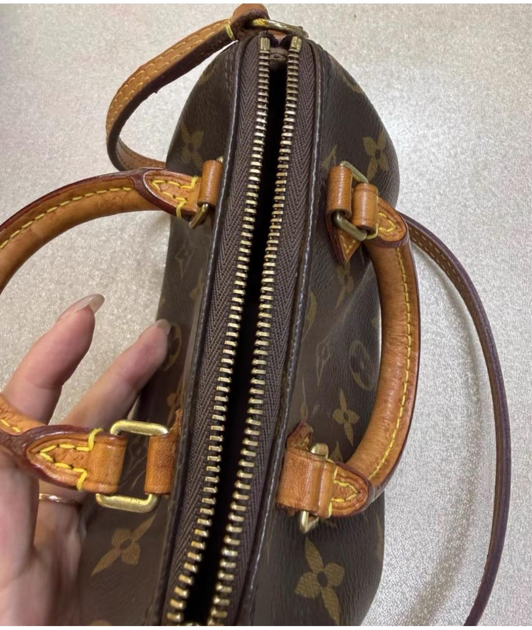 LOUIS VUITTON Коричневая сумка через плечо, фото 3