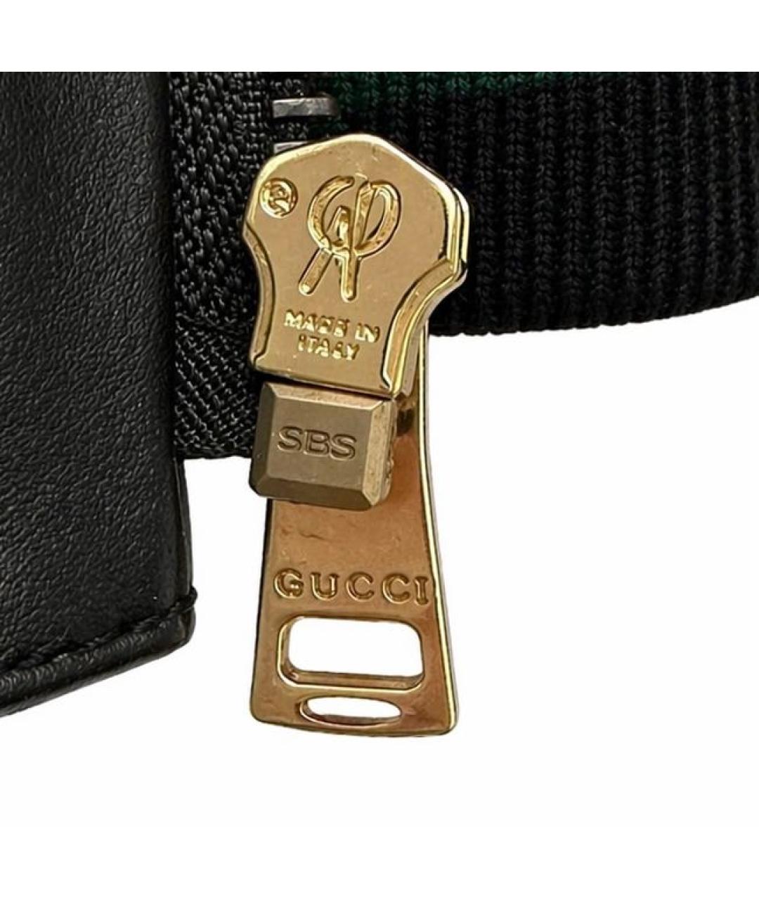 GUCCI Черная кожаная куртка, фото 7