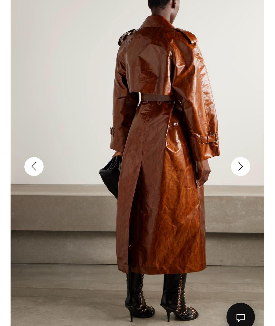 DRIES VAN NOTEN Коричневый тренч/плащ, фото 7