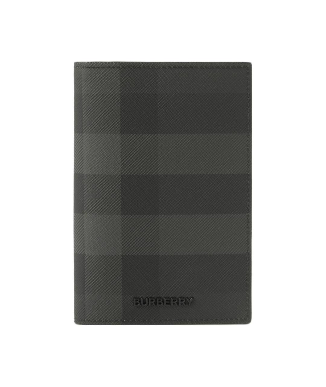 BURBERRY Серый кошелек, фото 1