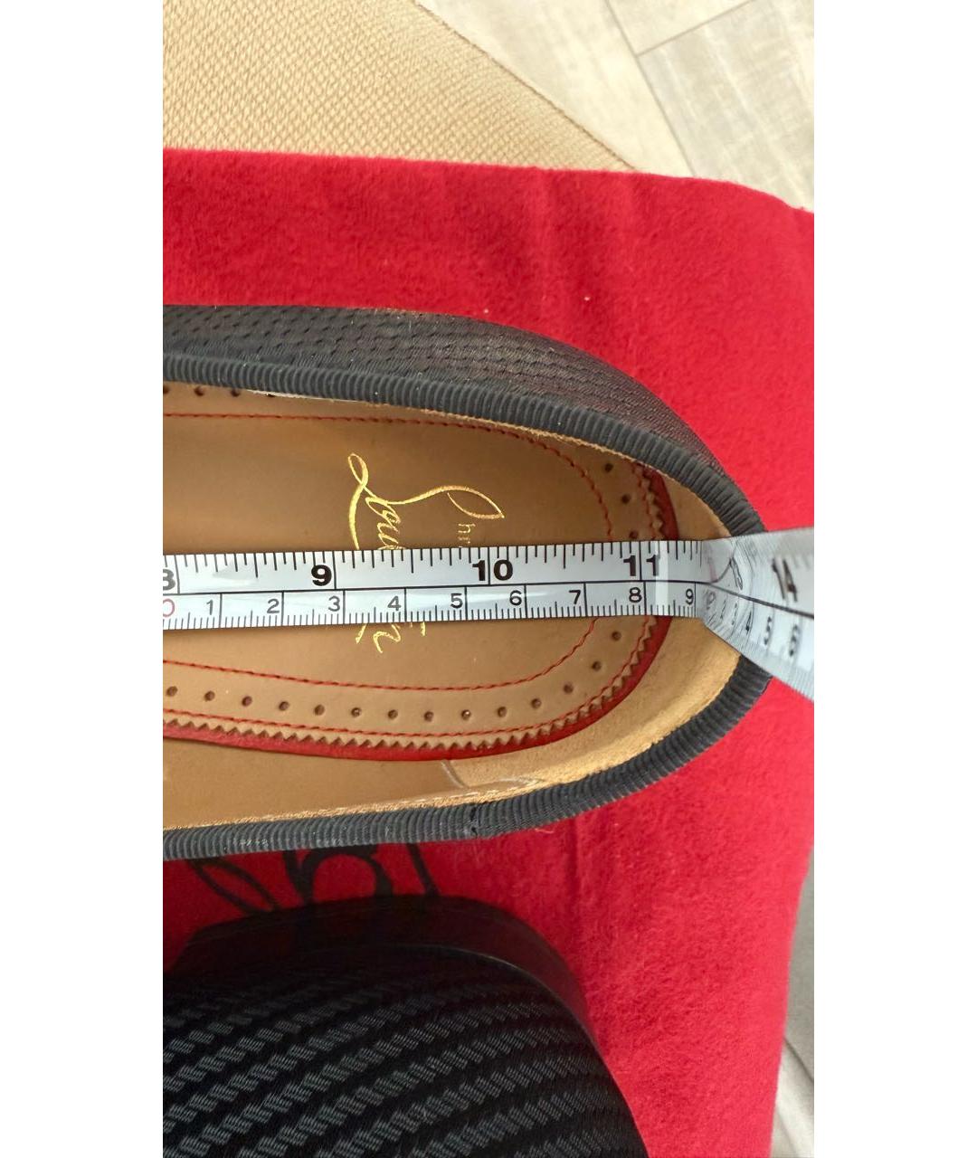 CHRISTIAN LOUBOUTIN Черные туфли, фото 5