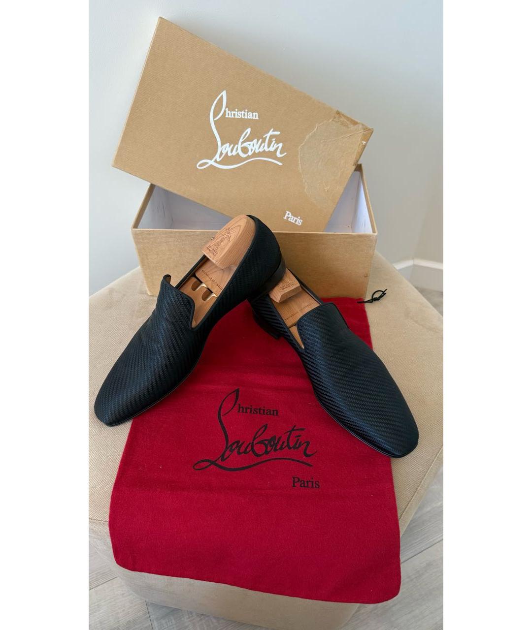 CHRISTIAN LOUBOUTIN Черные туфли, фото 7