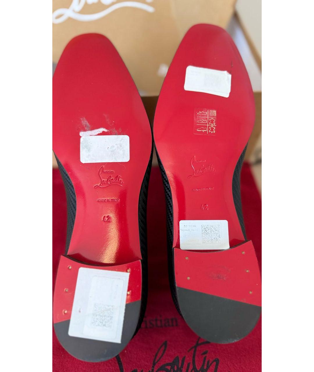CHRISTIAN LOUBOUTIN Черные туфли, фото 6