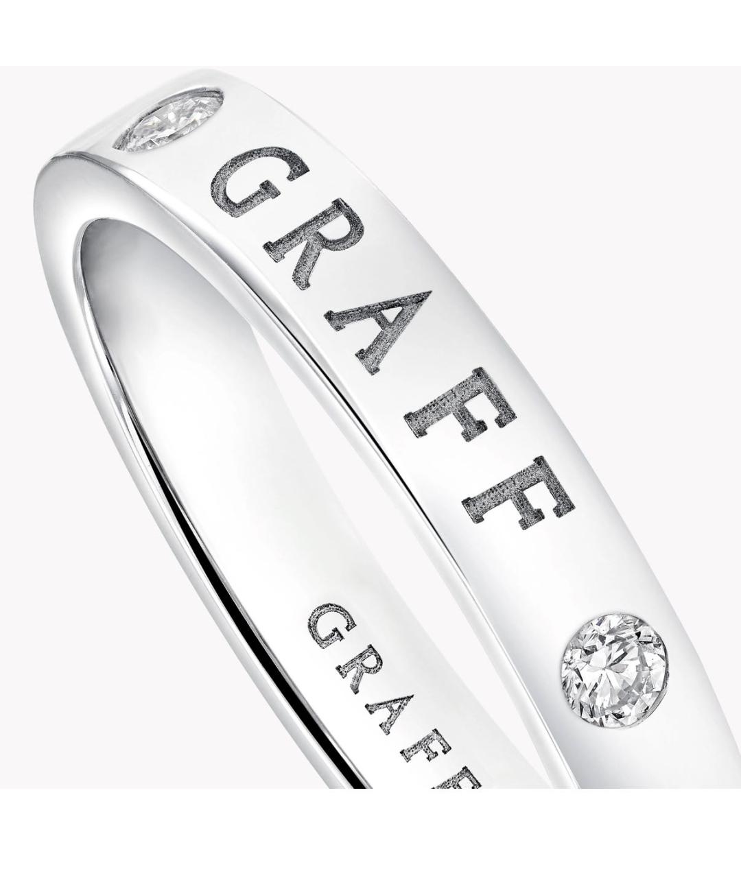 GRAFF Серебряное кольцо из белого золота, фото 3