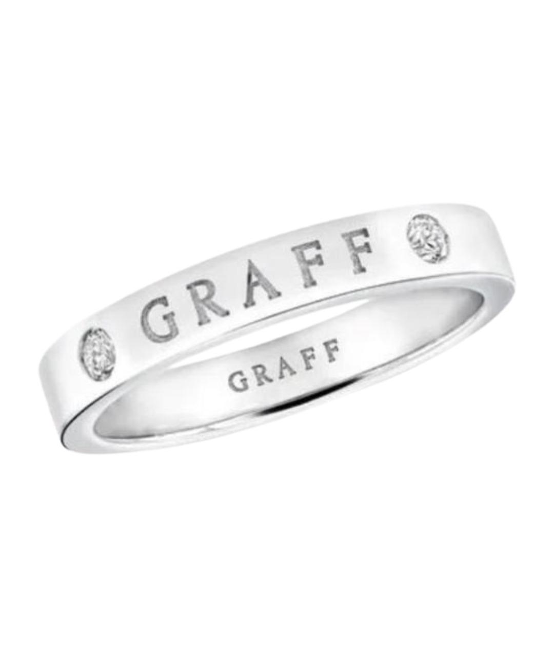 GRAFF Серебряное кольцо из белого золота, фото 1