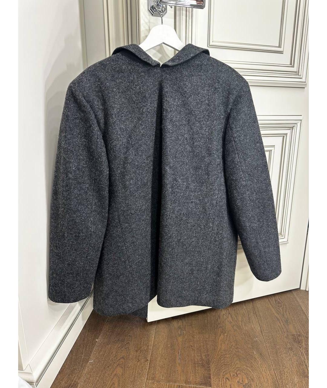 PRADA Серое пальто, фото 3