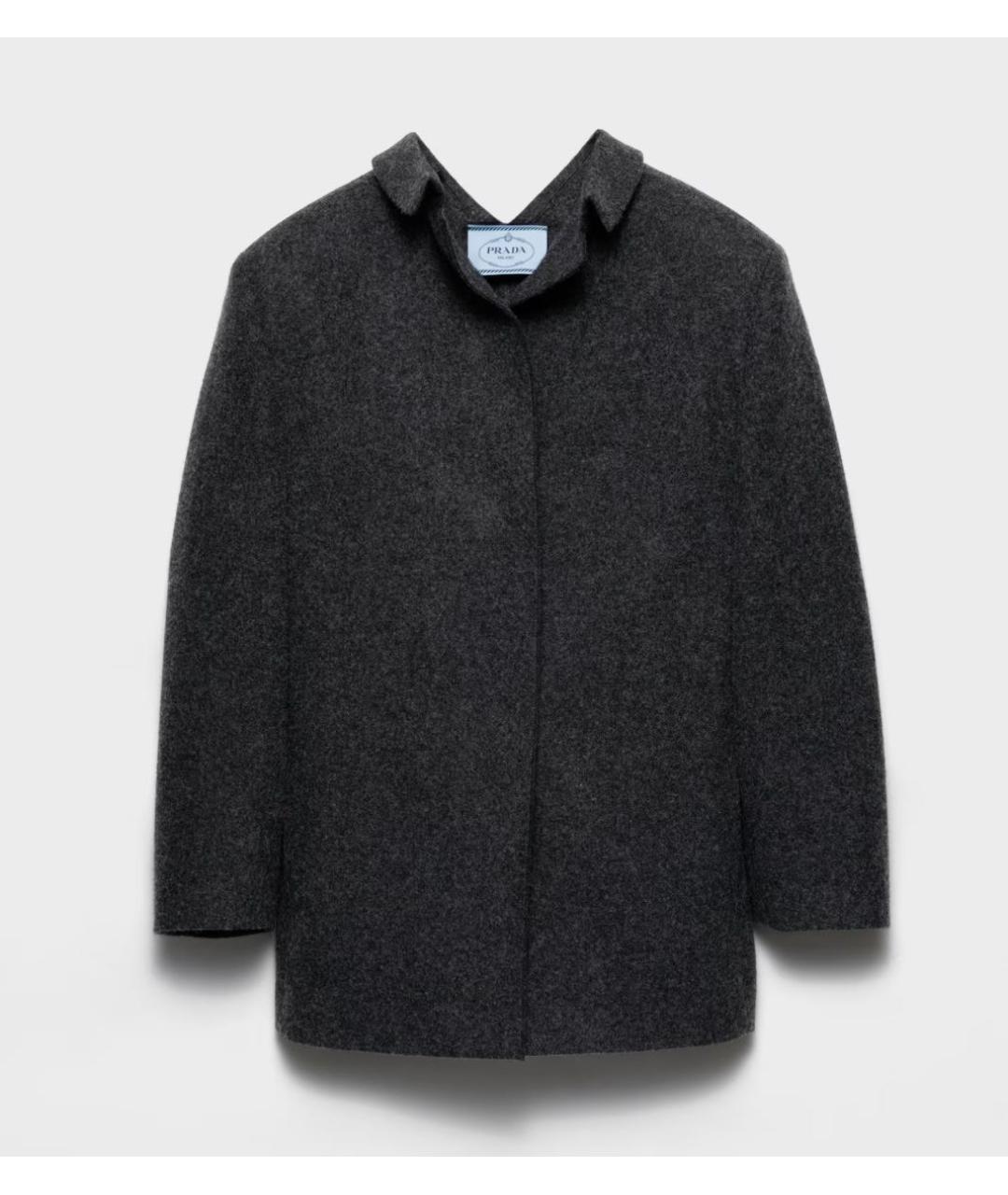 PRADA Серое пальто, фото 6