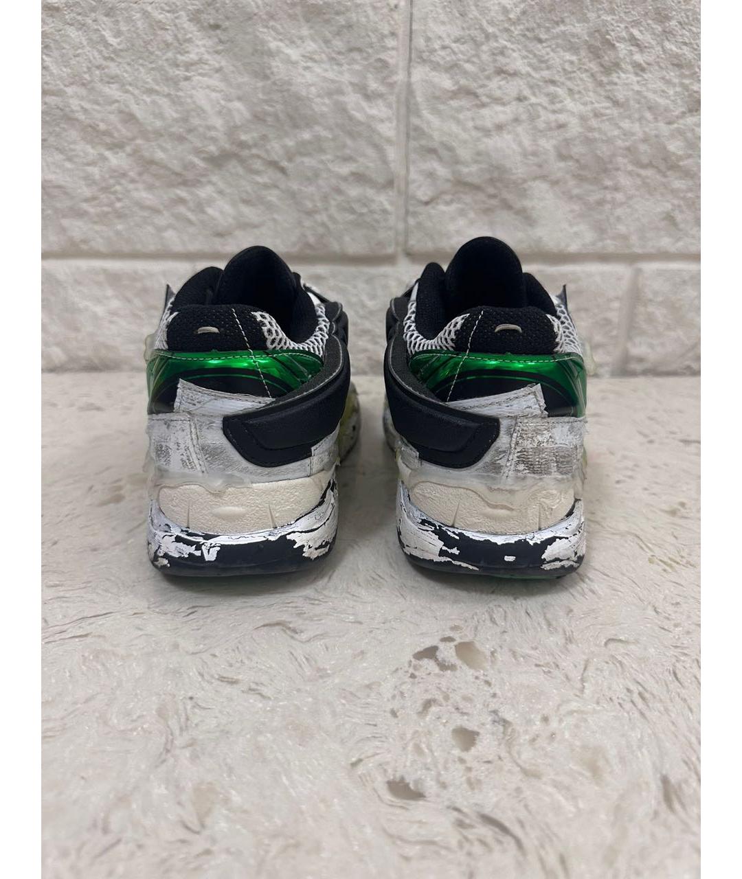 MAISON MARGIELA Белые кожаные кроссовки, фото 4