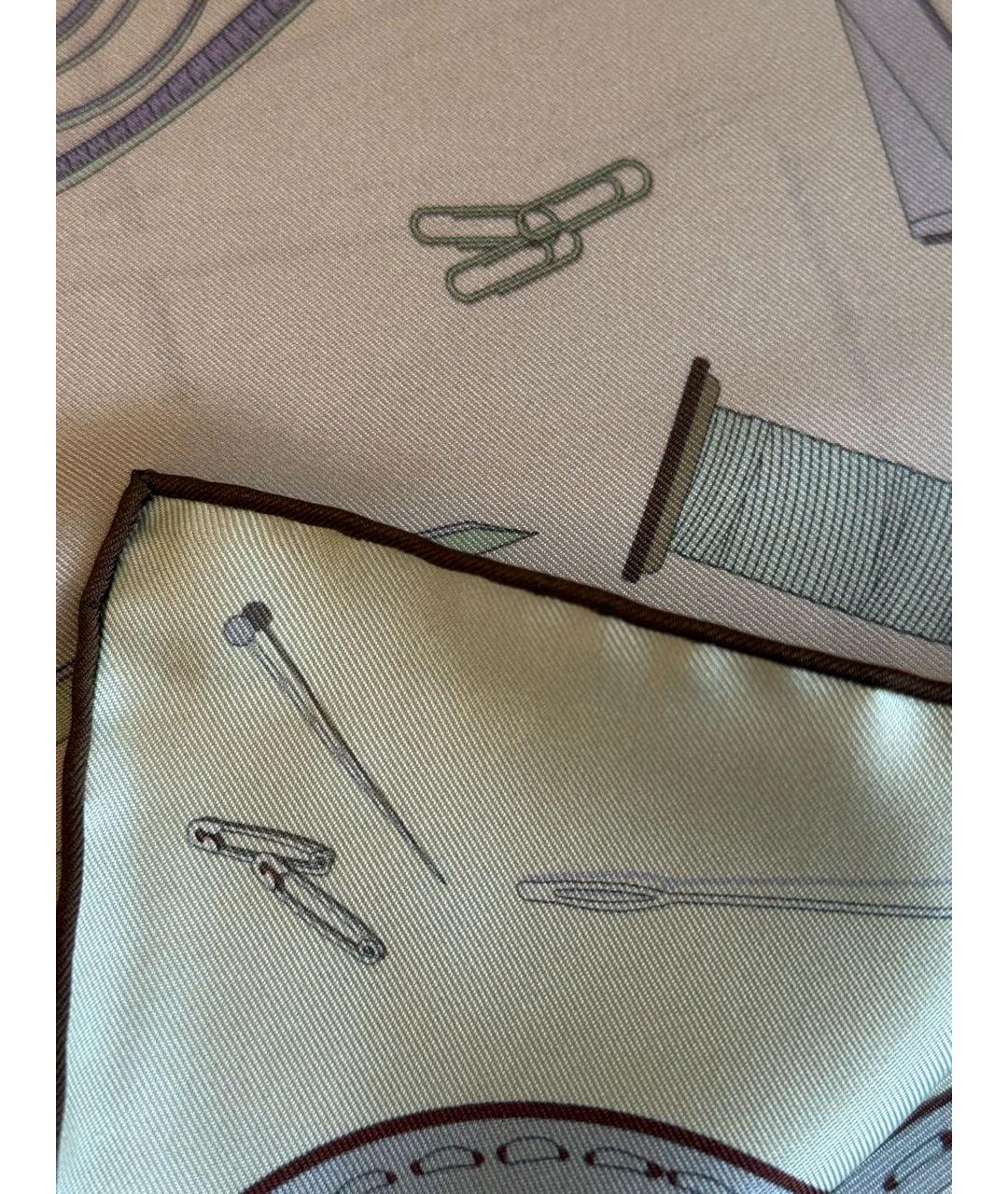 FENDI Мульти шелковый платок, фото 4