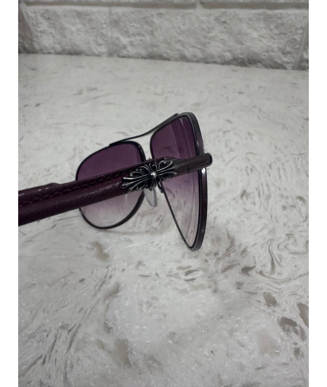 CHROME HEARTS Фиолетовые солнцезащитные очки, фото 3