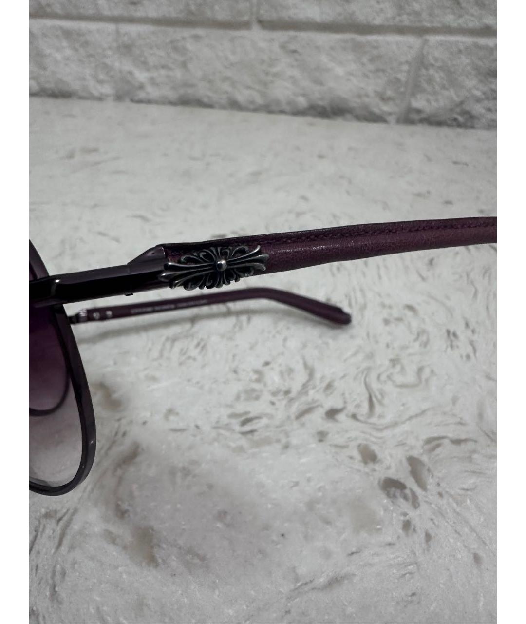 CHROME HEARTS Фиолетовые солнцезащитные очки, фото 6