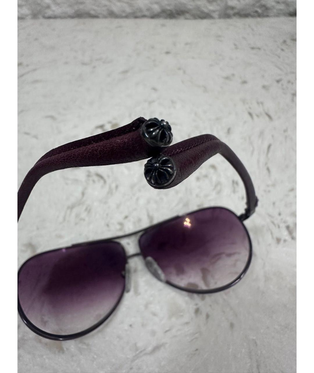 CHROME HEARTS Фиолетовые солнцезащитные очки, фото 4