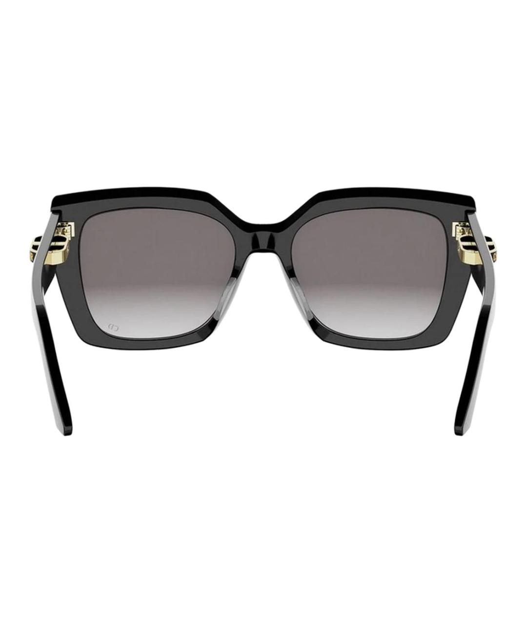 CHRISTIAN DIOR Черные пластиковые солнцезащитные очки, фото 5