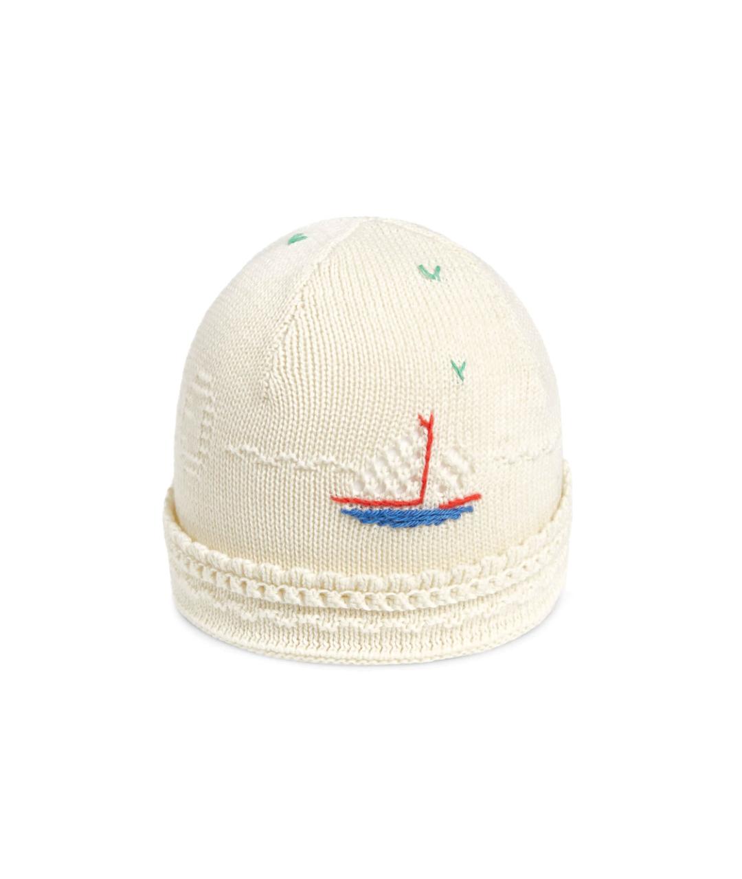 GUCCI Бежевая шапка, фото 4