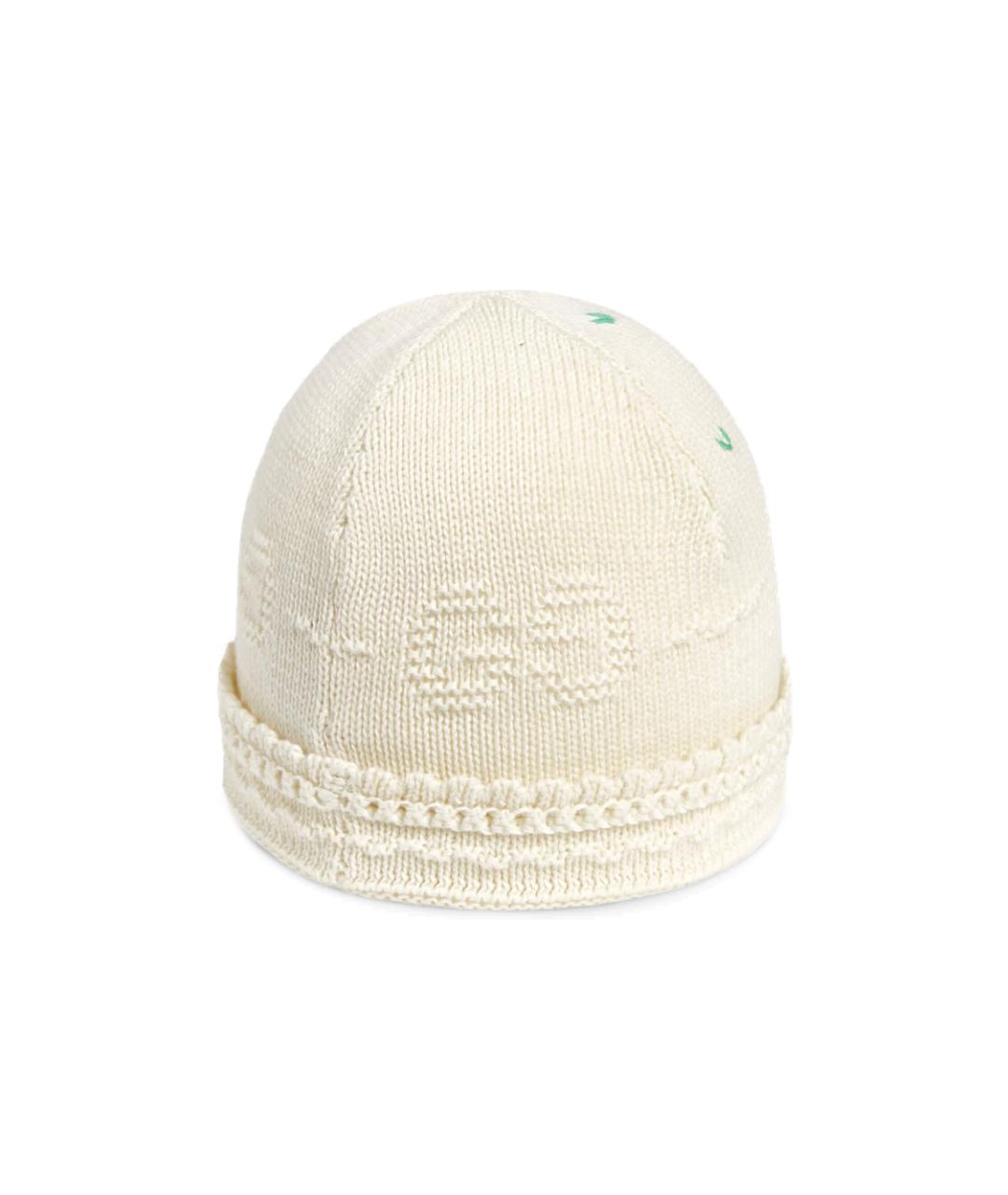 GUCCI Бежевая шапка, фото 3