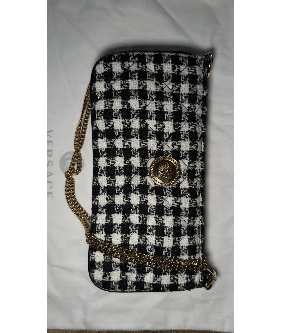 VERSACE Твидовая сумка через плечо, фото 5