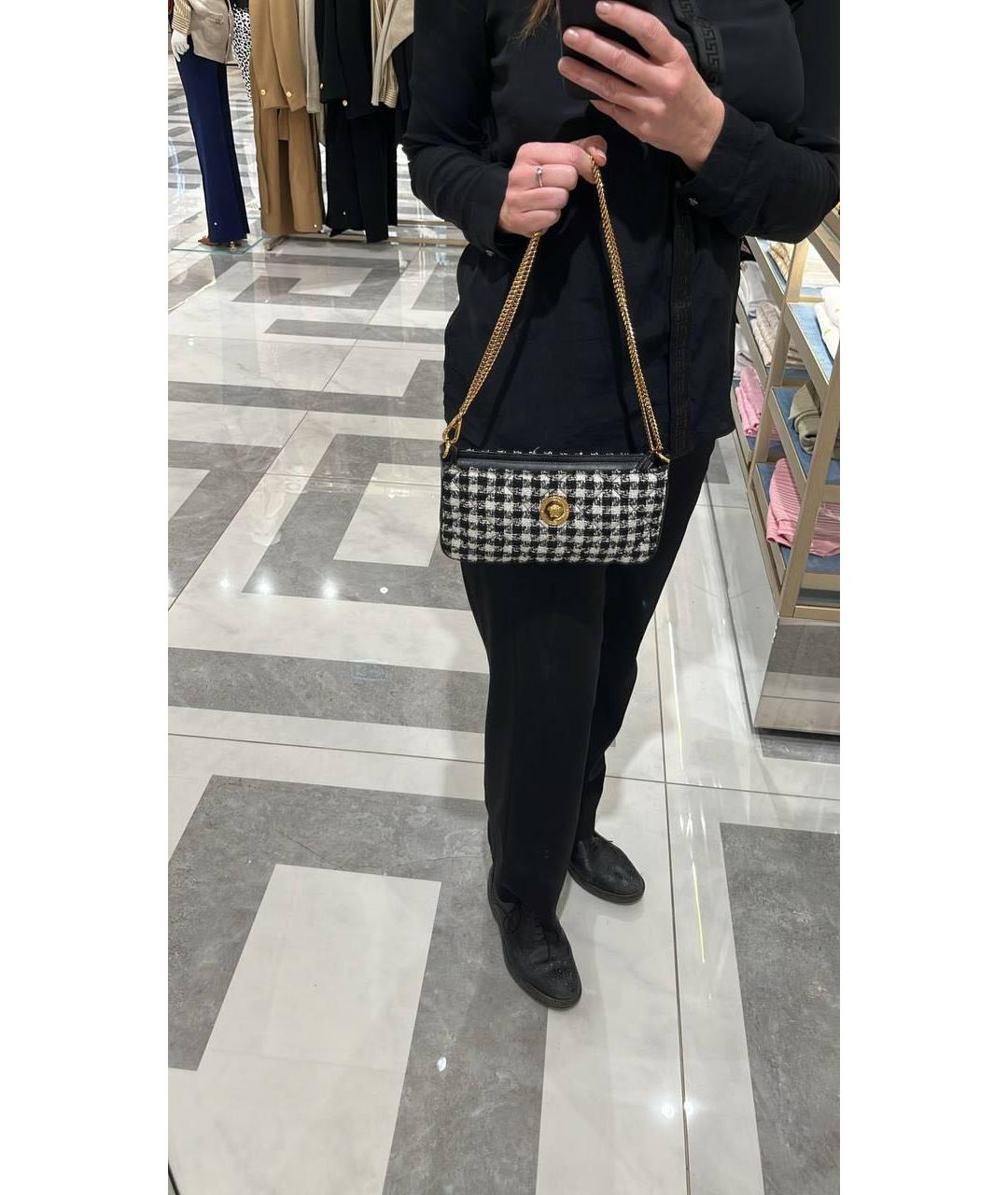 VERSACE Твидовая сумка через плечо, фото 2