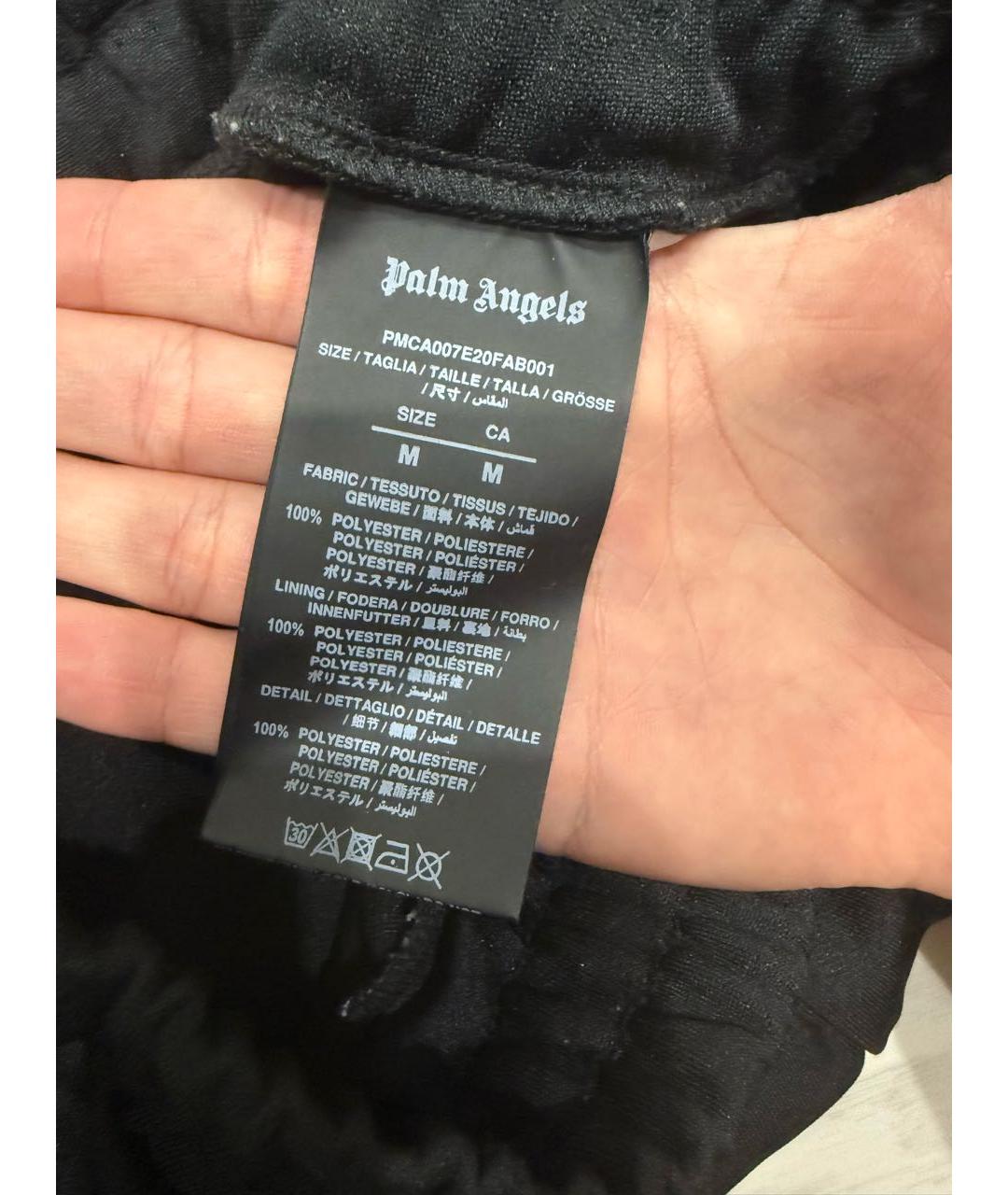 PALM ANGELS Черный полиэстеровый спортивный костюм, фото 4