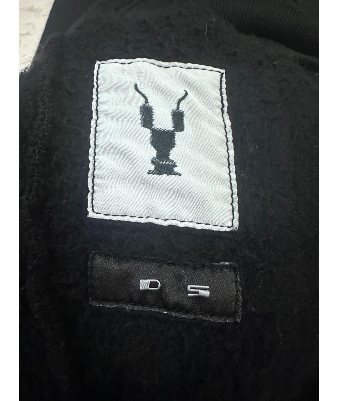 RICK OWENS DRKSHDW Черная хлопковая жилетка, фото 3