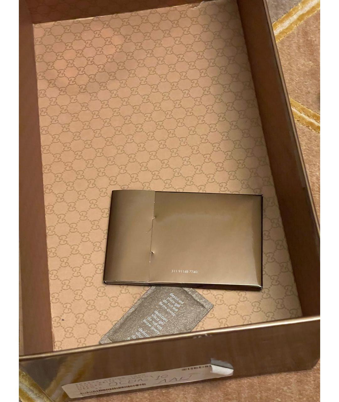 GUCCI Черные туфли из лакированной кожи, фото 6