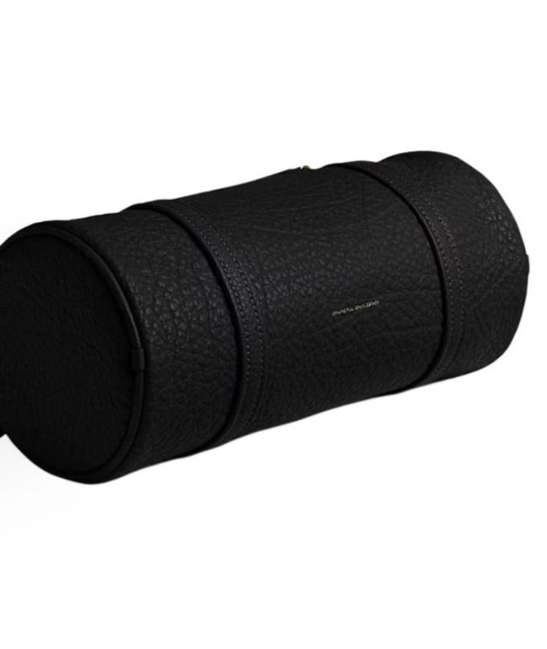 COACH Черная кожаная сумка через плечо, фото 4