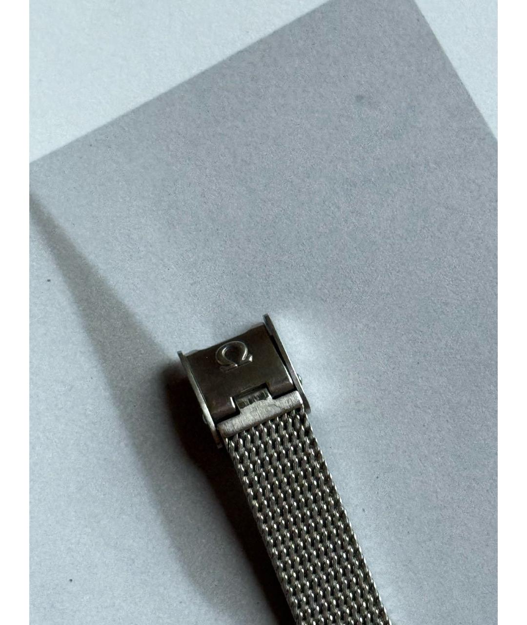 OMEGA Черные часы, фото 7