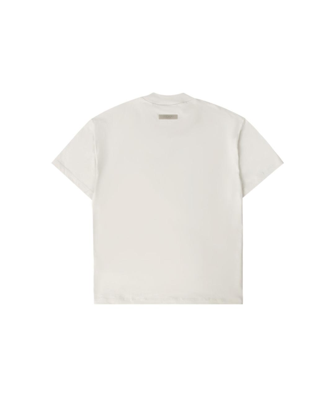 FEAR OF GOD ESSENTIALS Бежевая футболка, фото 2
