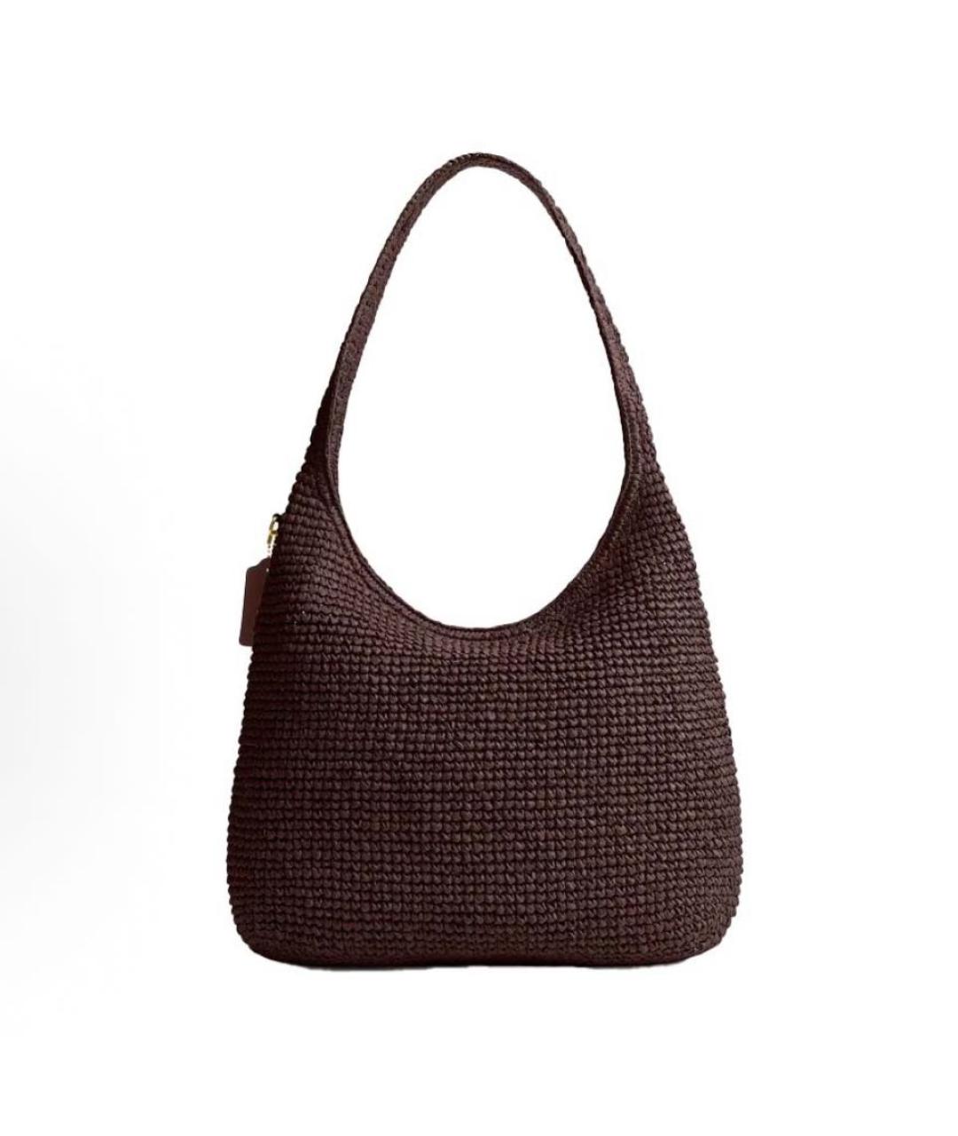 COACH Коричневая сумка через плечо, фото 2