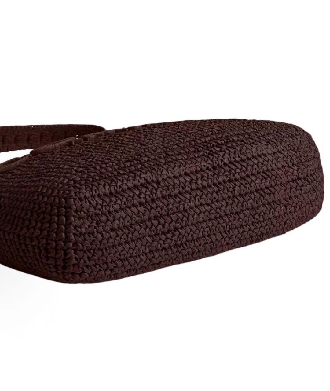 COACH Коричневая сумка через плечо, фото 8