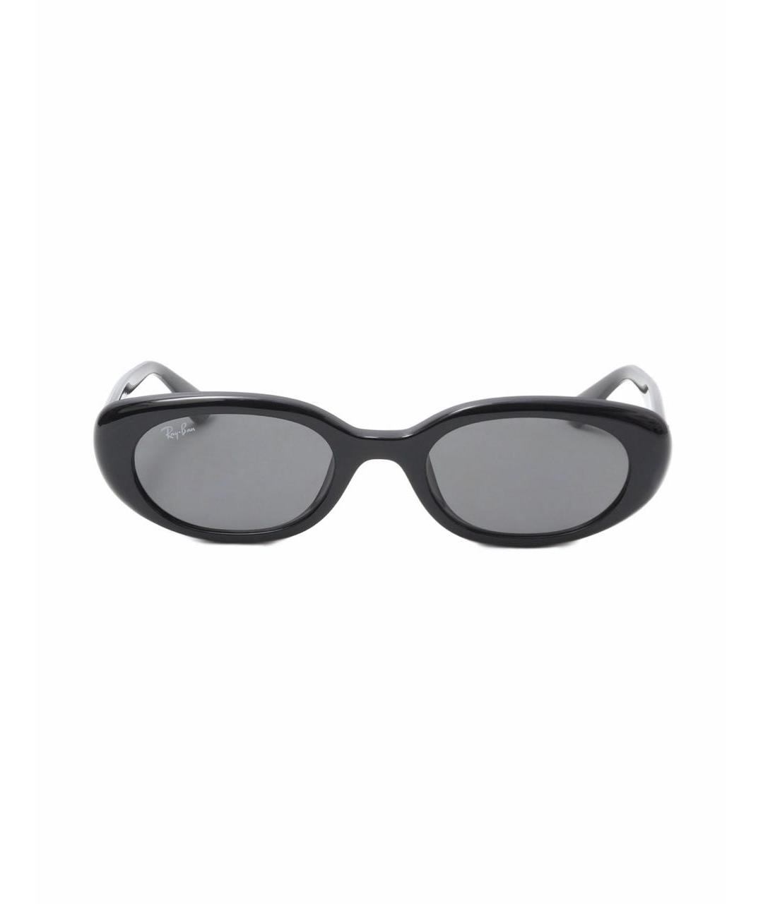 RAY BAN Черные пластиковые солнцезащитные очки, фото 2