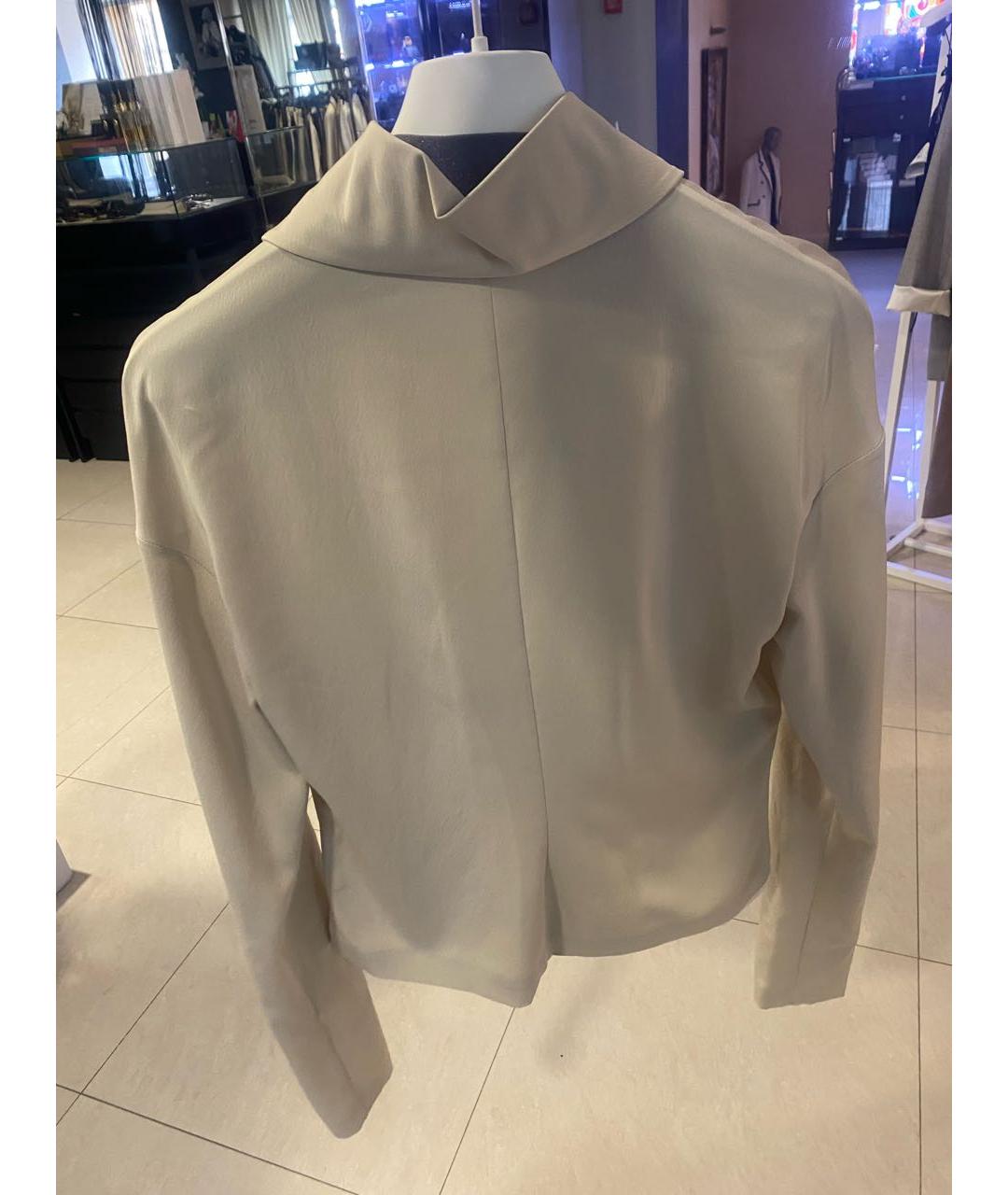 ALBERTA FERRETTI Бежевая блузы, фото 2