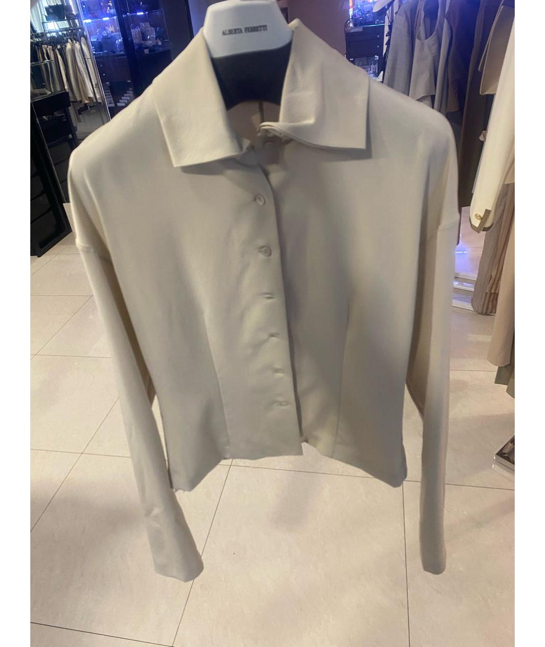 ALBERTA FERRETTI Бежевая блузы, фото 5