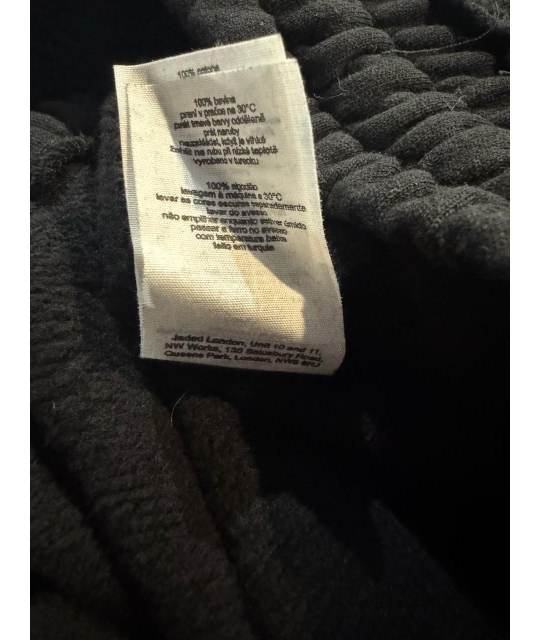 JADED LONDON Черные хлопковые повседневные брюки, фото 5