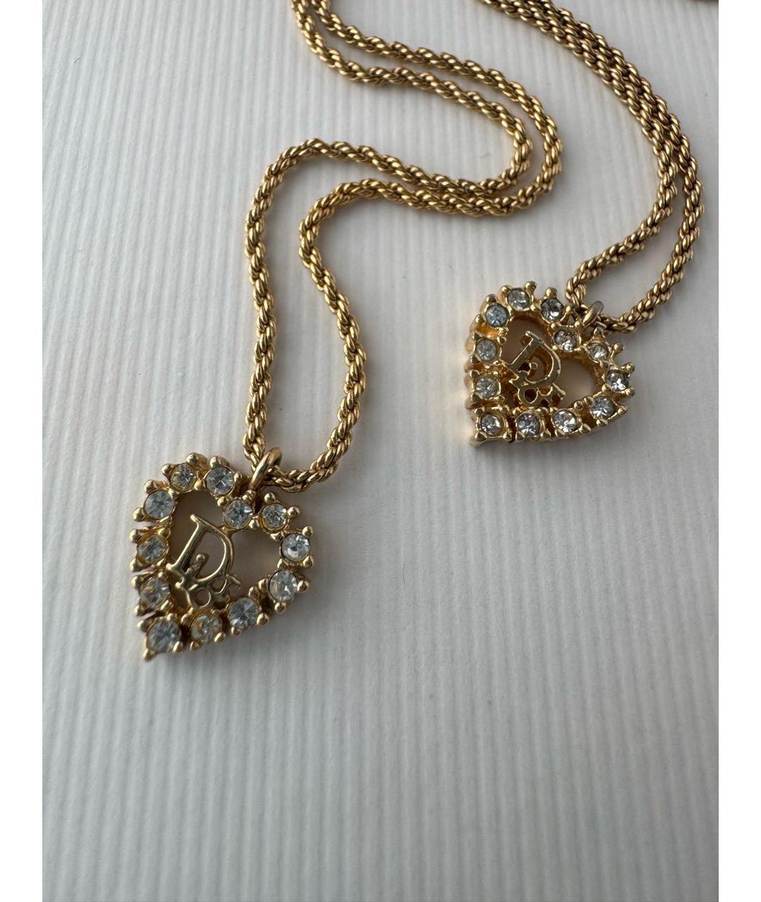 CHRISTIAN DIOR Золотой латунный комплект, фото 2