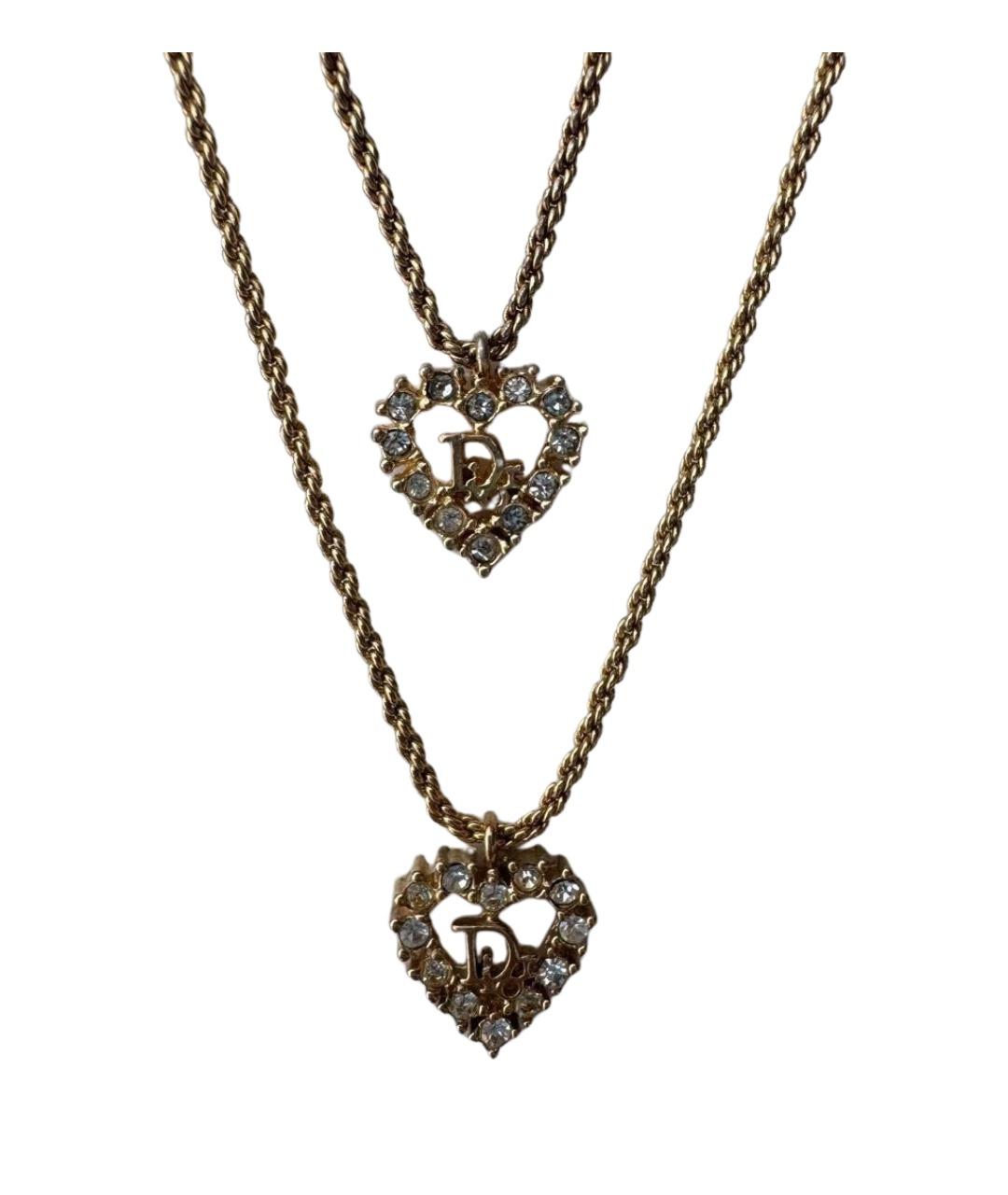 CHRISTIAN DIOR Золотой латунный комплект, фото 1