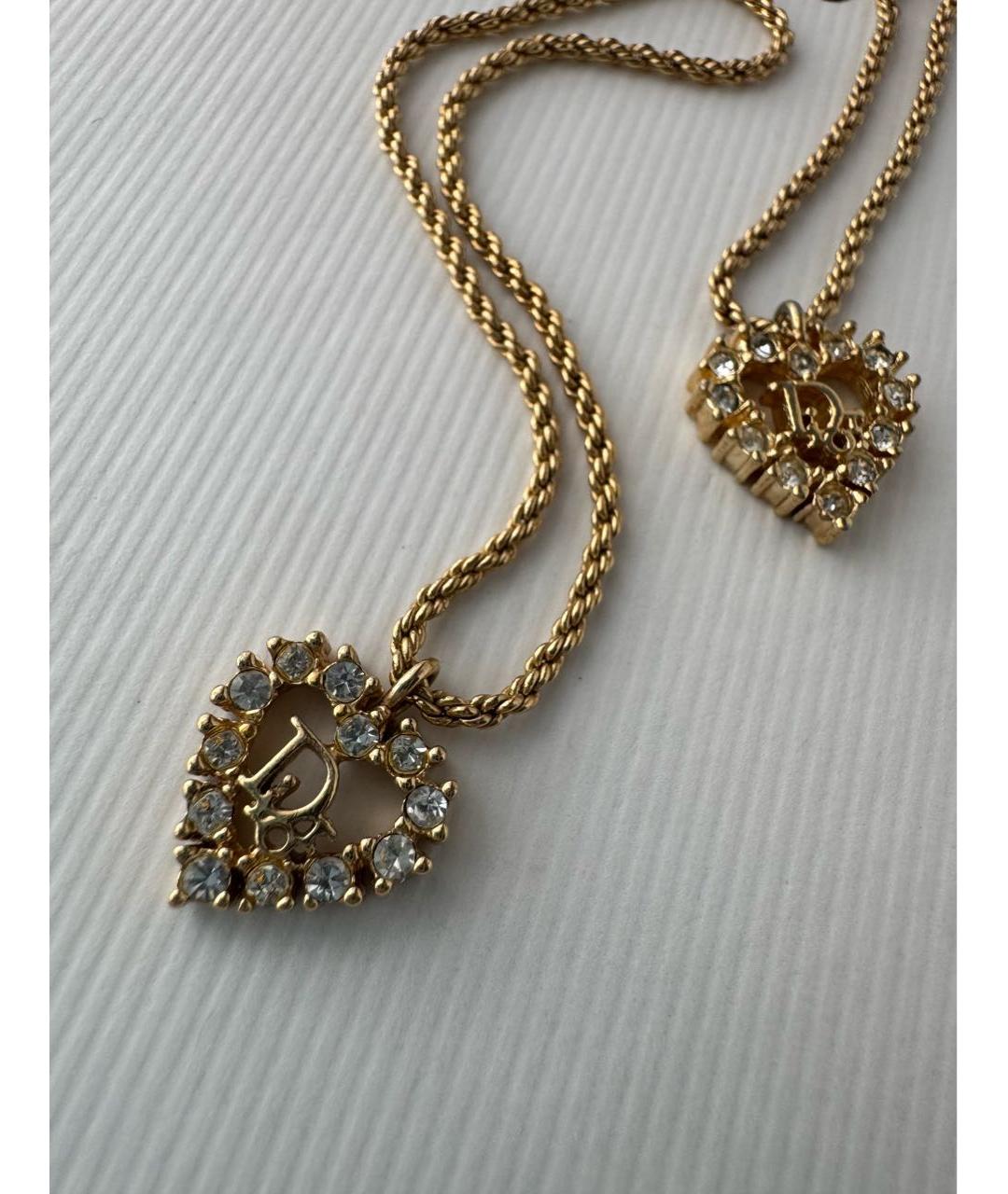 CHRISTIAN DIOR Золотой латунный комплект, фото 3