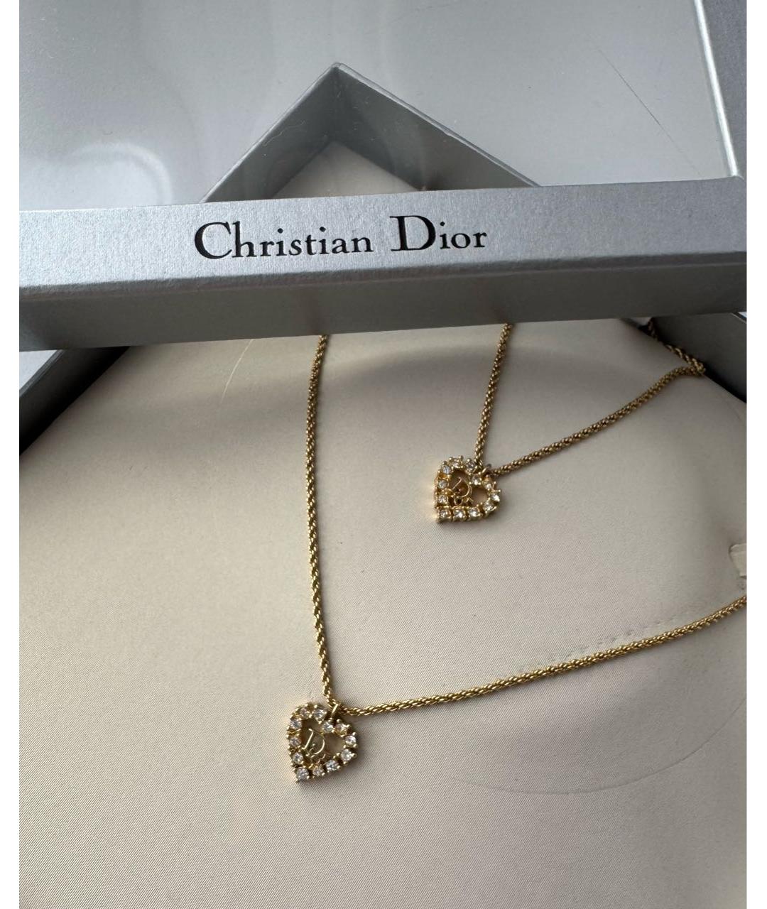 CHRISTIAN DIOR Золотой латунный комплект, фото 5