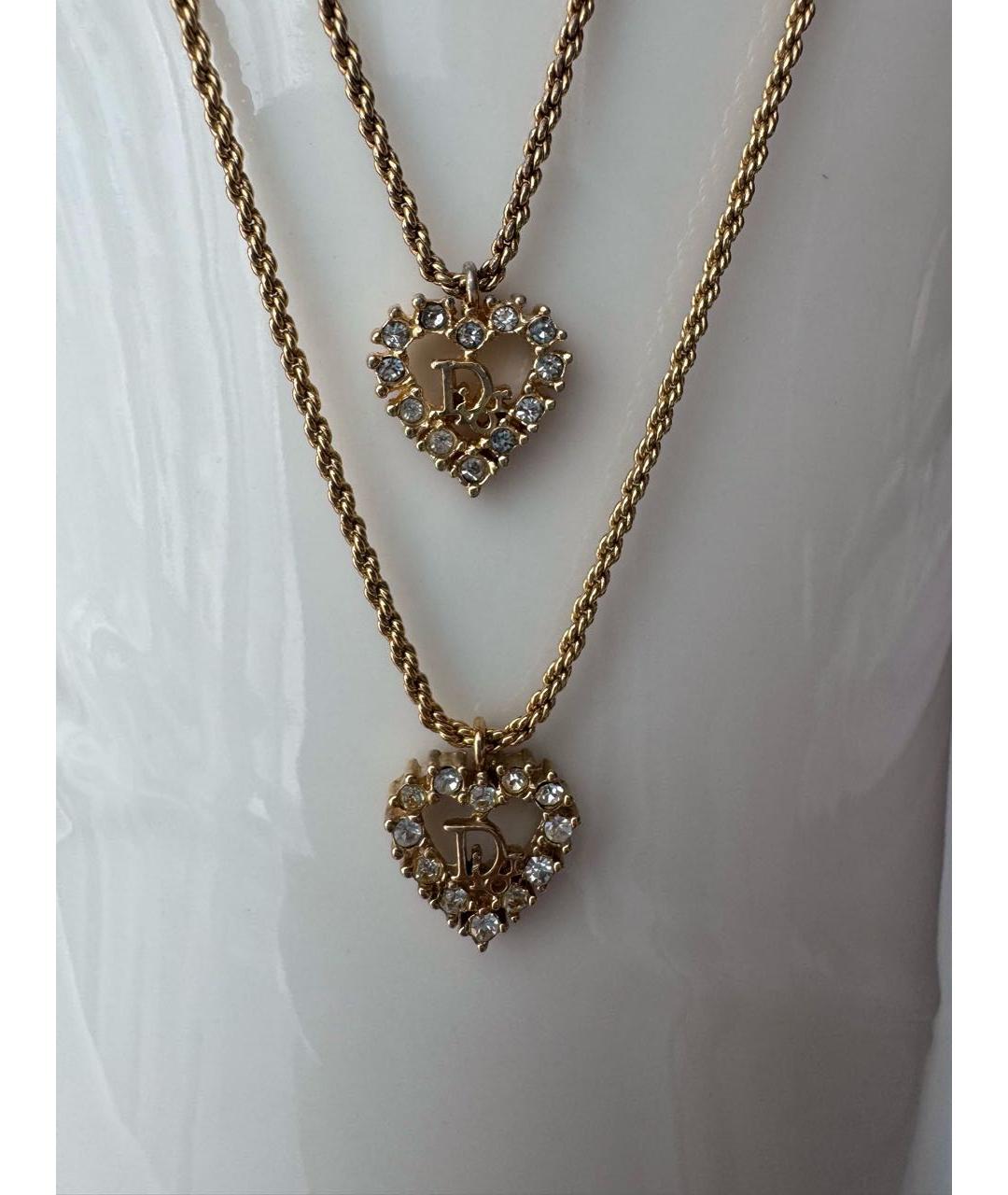 CHRISTIAN DIOR Золотой латунный комплект, фото 8